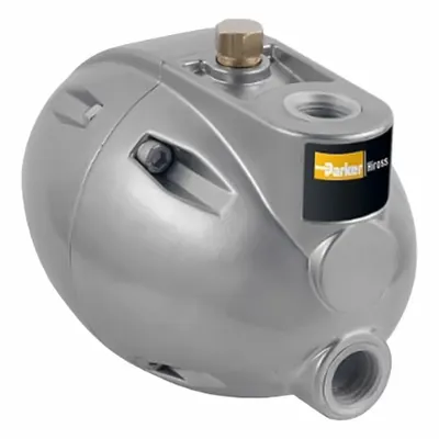 Parker Mechanical Zero Loss Drain: 1 in FNPT Inlet Size, 1/2 in FNPT Outlet Size - Mechanical Float Zero-Loss Condensate Drains