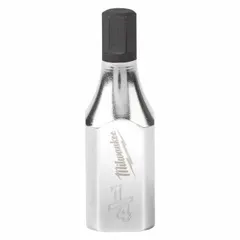 This hex bit socket features a 3/8 in drive and a 1/4 in SAE hex tip with an overall length of 1 3/4 in. It is used for driving hex-head fasteners in confined spaces where standard sockets cannot reach, such as in automotive repair, machinery assembly, and maintenance tasks.