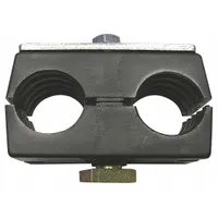 BEHRINGER PIPE SYSTEMS Vibration-Dampening Beta Clamp: Steel Clamp, Polypropylene Cushion (MPN R0T41125-PP)