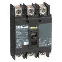 Molded Case Circuit Breaker: 125 A Amps, 25kA at 240V AC, Fixed, Lug, ABC, 3 Poles, 240V AC, QD (MPN QDL32125)