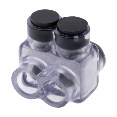 POLARIS Multitap Connector: 2 Port, Double-Sided Entry, 14 AWG – 1/0 AWG Wire Size - Dry-Location Double-Sided Entry Multitap Connectors