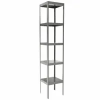 DURHAM MFG Metal Shelving: Standalone, Extra-Heavy-Duty, 48 in x 18 in, 96 in Overall Ht, 5 Shelves (MPN HDS-184896-95)