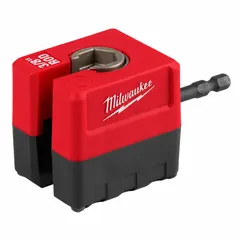 Impact-rated attachment for impact drivers, designed for installing and removing threaded rod nuts. Universal fit for standard impact driver chucks. Suitable for fastening applications in electrical, plumbing, and mechanical systems.
