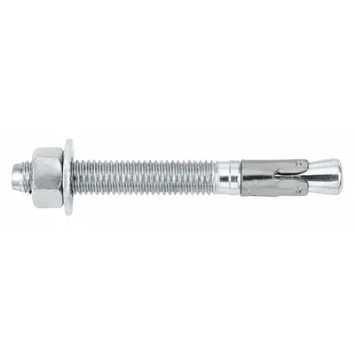 DEWALT Wedge Anchor: 5 1/2 in Overall Lg, 3/4 in Dia, 3/4"-10 Thread Size, 3 1/4 in Thread Lg - Steel Wedge Anchors