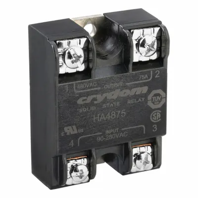 CRYDOM Solid State Relay: Surface Mounted, 75 A Max Output Current, SCR - Surface-Mounted Relays