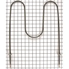 OEM replacement broil element for Whirlpool ovens. Provides top heat for broiling and browning food. Direct fit replacement to restore oven broiling function.