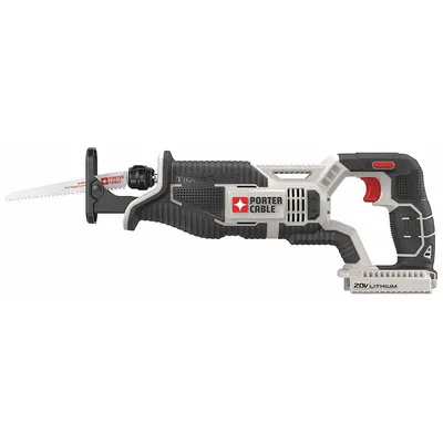PORTER CABLE Reciprocating Saw: Tool Only, 1 in Stroke Lg, 3,000 Max. Strokes per Minute - Porter Cable Cordless Reciprocating Saws