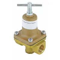 WATTS Pressure Regulator: FThreaded x FThreaded, Brass, 140°F Max. Op Temp, Threaded x Threaded (MPN 0009836)