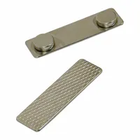 Badge Holder: Magnet, Horizontal/Vertical, 2 3/4 in Badge Pouch Wd, 2 1/4 in Badge Pouch Ht, 50 PK (MPN BAU 65330)