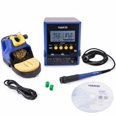 HAKKO Soldering Station: 2 Channel, 200 W - Soldering Stations