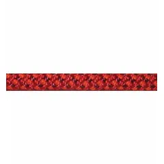 Static kernmantle rope with 7 mm diameter and 275 lb working load limit. Constructed from nylon for general utility tasks such as securing loads, rigging, and industrial tie-downs.