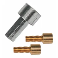 MASTER LOCK Extension Kit: Steel/Brass, Keyed/Combo, Silver, 3630-0320