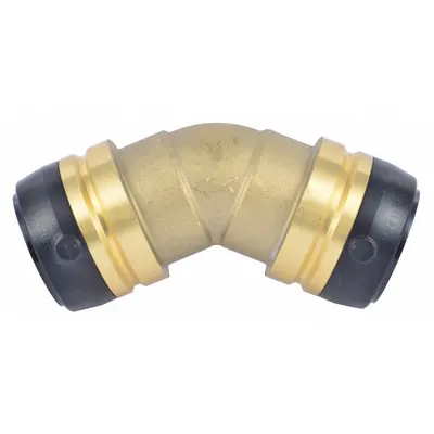 SHARKBITE Standard Brass Push-to-Connect Tube Fitting - Standard Brass Push-to-Connect Tube Fittings