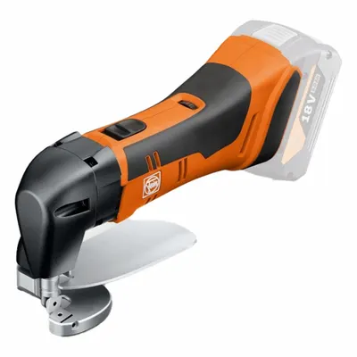 FEIN Shear: Sheet Metal, 18V DC, Single Cut Cutting, 16 ga Capacity (Steel) - Fein Cordless Shears