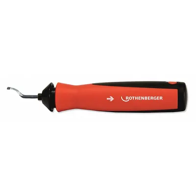 ROTHENBERGER Replaceable-Blade Hand Deburring Tool, Red - Replaceable-Blade Hand Deburring Tools