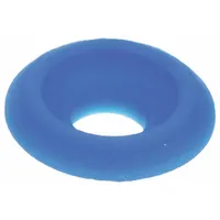 T&S BRASS Index Ring: Plastic, For Cold Handle Type, Color Index, Blue, 9/16 in Overall Dia (MPN 001660-45)