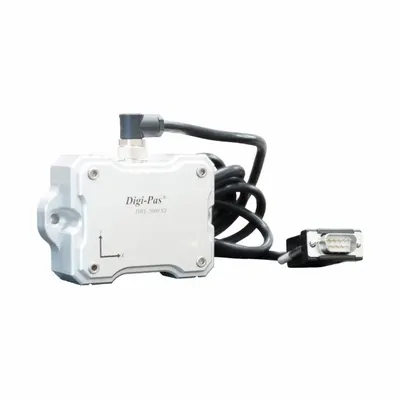 DIGI-PAS Inclination Sensor Module: Silver, Inclination Sensor Module, 1 5/16 in Overall Ht - Sensor Modules