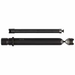 Die holder extension accessory for M12 FUEL™ nibblers. Overall diameter of 1 in. Extends reach for cutting sheet metal in confined or deep-access areas.