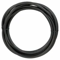 GATES Round Belt: Black, 9/16 in Dia, For 5 13/32 in Min Pulley Dia, 447 in Overall Lg, Rough, 80A (MPN 9 X 447 RE BELT)