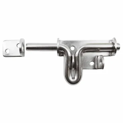 SUGATSUNE Padlockable Slide Latch: Gate Latch, Padlock, 12 mm Bolt Head Dia - Gate Latches