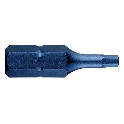 WESTWARD Insert Bit: Insert Bit, Imperial, Hex Head, 5/64 in Bit Industry Size, Std - Hex Insert Bits
