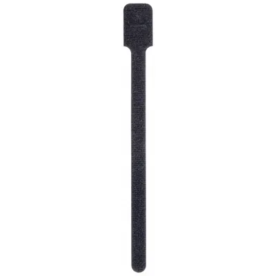 TY-RAP Hook-and-Loop Cable Tie: 9 in Lg, 2.00 in, 0.5 in Wd, Nylon/Polyethylene - Slotted Hook-and-Loop Cable Ties