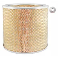 Round/oval engine air filter with axial seal. Inside diameter 1/2 in. Designed for Euclid vehicles. Used in heavy-duty off-road and construction equipment to trap airborne contaminants