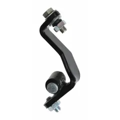 Release lever kit for controlling the lowering function on hydraulic lift tables. Provides a manual release mechanism for safe, controlled descent of the table platform in material handling applications.
