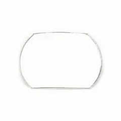 VELVAC 723075 is a rectangular convex stick-on mirror for the driver side of a vehicle. Measuring 5-1/2 in x 4 in, it is non-heated and non-motorized. The convex profile provides a wide-angle view to reduce blind spots, commonly used on commercial trucks, vans, and passenger vehicles.