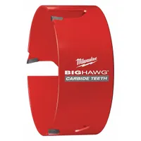 MILWAUKEE Hole Cutter: 6 1/4 in Saw Dia., 3 Teeth, 2 1/8 in Max. Cutting Dp, 5/8"-18 Thread Size (MPN 49-56-9275)