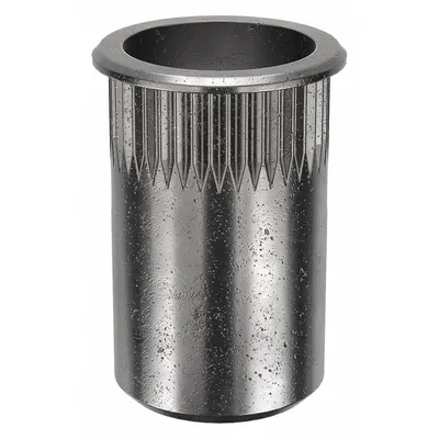 AVK Rivet Nut: #10-24 Thread Size, 1/2 in Overall Lg, 19/64 in Insert Dia, Round - Low-Profile Twist-Resistant Rivet Nuts