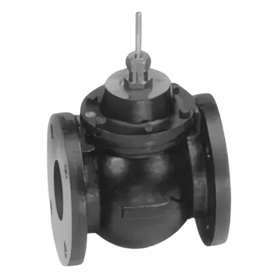 JOHNSON CONTROLS Hydronic Globe Valve: 2-Way, 150 CV Flow, 4 in Flanged, Cast Iron Body - 2-Way Flanged Connection Globe Valves