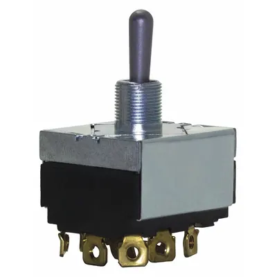 EATON Toggle Switch: 3 Position, 8 Connections, 4PST, Screw Terminals Connection - Panel-Mount Toggle Switches