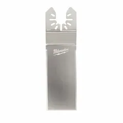 This 5-pack of open-back universal OIS mounted blades is designed for use with oscillating multi-tools. Each blade measures 4 5/8 inches in length and 1 3/8 inches in width, suitable for scraping sealants, adhesives, and gasket material from flat surfaces.