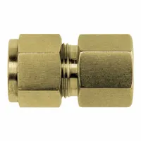 BRENNAN INDUSTRIES Compression Fitting Adapter: 1/2 in OD x 1/2 in Pipe Size, Tube x FNPT, Brass (MPN N2405-08-08-B)
