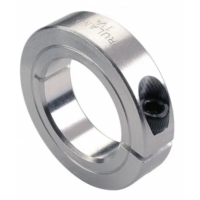 RULAND MANUFACTURING MCL-35-A Aluminum Shaft Collar, 35 mm Bore, 15 mm Width - Aluminum Shaft Collars