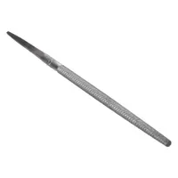Machinists File: Round, Single-Cut, Safe Edge Cut, Smooth Cut, 4 in Lg without Tang, 1/8 in Thick (MPN 11592NNN)