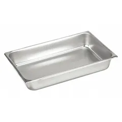 Rectangular Lab Tray, Stainless Steel, 4.7 L, Sterile, 16 3/8 in Overall Length