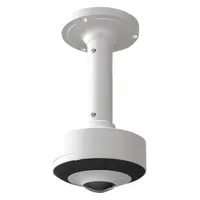 VITEK Pedestal Mount: Screws, Ceiling, Aluminum, Ivory, VT-TPDM-F
