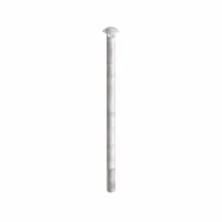 Carriage Bolt: Square Neck, 1/2"-13 Thread Size, 10 in lg, Steel, Grade 2, 5 PK (MPN ZBOLT-718)