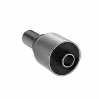 PARKER Hydraulic Crimp Fitting: Steel x Steel, Straight, -8 For Hose Dash Size, Male x Genderless (MPN 11D43-15-8)