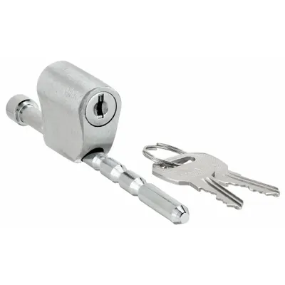 REESE Receiver Lock: Universal, (2) Keys - Coupler Locks