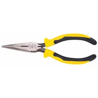 Needle Nose Plier: 1 1/4 in Max Jaw Opening, 7 3/8 in Overall Lg, 1 1/2 in Jaw Lg, 1/8 in Tip Wd (MPN J203-7)
