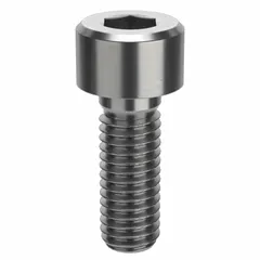 Metric standard socket head cap screw with M5x0.80 thread, 14 mm length, and 4 mm drive size. Made from 316 stainless steel with H5 tolerance, plain finish, and right-hand thread. Used for fastening components in machinery, equipment, and structural assemblies requiring corrosion resistance.