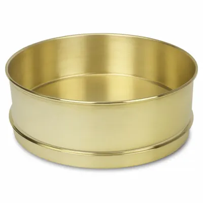 ADVANTECH Sieve Pan: 4 in Overall Dp, 12 in Overall Dia - Sieve Pans