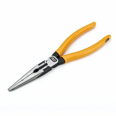 GEARWRENCH Needle Nose Plier: 2 in Max Jaw Opening, 8 1/8 in Overall Lg, 3 in Jaw Lg - Needle-Nose Pliers