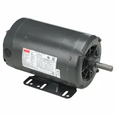 Open Drip Proof (ODP) enclosure with rigid base mounting. 1 1/2 hp, 1725 RPM, 230/460V AC, 3-phase, 4.7/2.4 A full load current at 60 Hz. Suitable for pumps, fans, conveyors, and machine tools in clean, dry industrial environments.