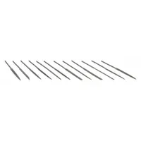 Needle File Set: Barrette/Crossing/Half Round/Knife/Rectangular/Round/Slitting/Square/Triangular (MPN 10Z658)