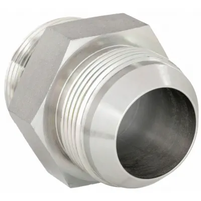 AEROQUIP ORB-to-JIC Steel Hydraulic Hose Adapter - ORB-to-JIC Steel Hydraulic Hose Adapters