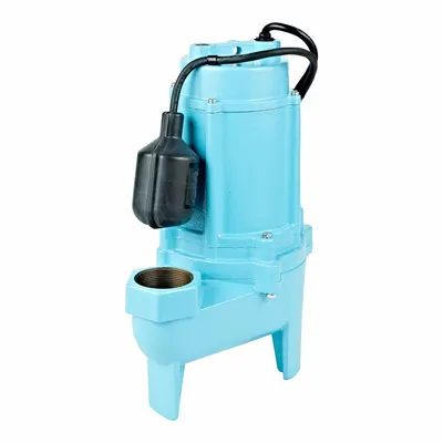LITTLE GIANT Sewage Ejector Pump: Cast Iron, Single Phase, 3/4 hp, 115V AC - General Purpose Sewage Ejector Pumps